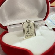 Серебряная подвеска-икона "Святая мученица Надежда"
