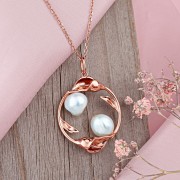 Vergoldetes Silber Anhänger