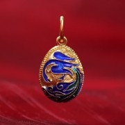 Anhaenger. Silber & Emaille  