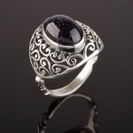 Ring mit Aventurin Silber 