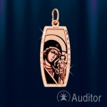 Anhaenger- Ikone russisches Gold
