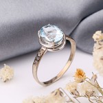 Кольцо топаз серебро 925 купить в Германии СОКОЛОВ