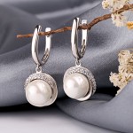 Серьги подвески из серебра 925 СОКОЛОВ