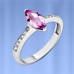 Silberring mit Amethyst 