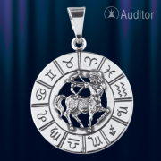 Sternzeichen "Schutzer"- Russisches Silber