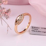 Gianni Lazzaro. Rotgoldring mit Diamanten