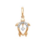 Goldanhänger 585 mit Zirkonia kaufen
