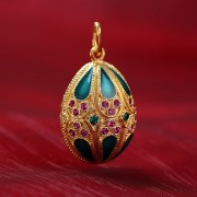 Anhaenger. Silber & Emaille  