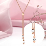 Goldhalskette "Grazie"