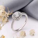 Купить серебряное кольцо с фианитами