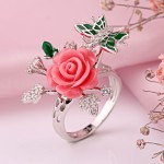 Кольцо серебро 925 коралл