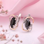 Купить серьги из серебра 925 с фианитами