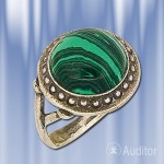Ring mit Malachit