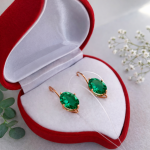 Goldohrringe 585 Zirkonia