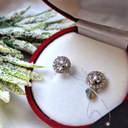 Silberne Ohrstecker mit Zirkonia Transformer 