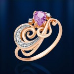 Ring mit Amethyst