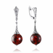 Silberohrhänger 925º mit Bernstein in Deutschland kaufen