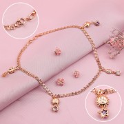 Fußkette aus Rotgold 585°