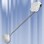 Wasser Ionisator "Muschel" aus Silber