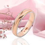 Обручальное кольцо золото 585 пробы