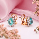 СОКОЛОВ Купить золотые серьги с бриллиантами