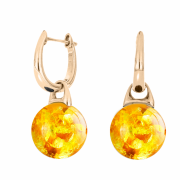 Vergoldete Silberohrhaenger - Transformer. Bernstein