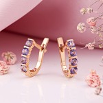 Купить серьги с топазом 585