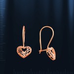 Золотые серьги. Русское золото