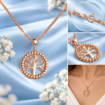 Купить золотое колье 585