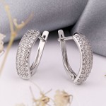 Серьги из серебра 925 СОКОЛОВ
