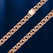 Kette Bismark Rotgold