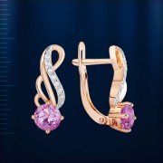 Russische Ohrringe 585°