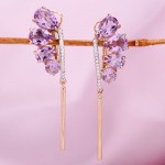 Russisches Goldschmuck Amethyst 