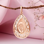 Подвеска икона золото 585