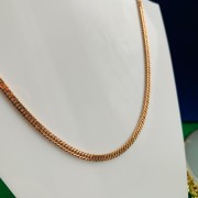 Золотая цепь Панцирная двойная сбитая