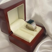 Silberner Herrenring "Eleganz". Onyx