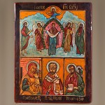 Икона Русская Покрова Пресвятой Богородицы