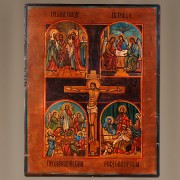 Икона русская рукописная