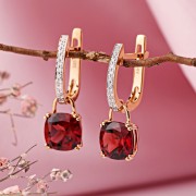 Золотые серьги 585