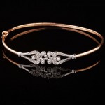 Bracelet Weiss/Rotgold