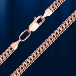 Red Gold Bismark- Chain