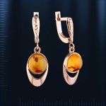 Ohrhaenger mit Bernstein