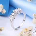 Silberring "Norden". Zirkonia