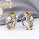 Купить серьги серебряные 925 СОКОЛОВ
