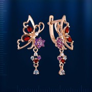 Ohrhaenger mit Edelsteine