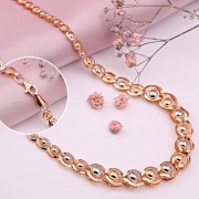 Goldene Halskette "Kosmos"