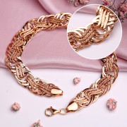 Goldener Armband "The way"