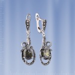 Earring russian sterling silver