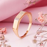Кольцо из русского золота 585 фианиты