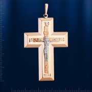 Крест золотой нательный 